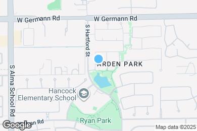 Map image of the property - 2221 S Holguin Way