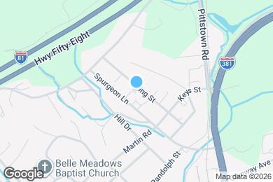 Map image of the property - 156 Berrywood Ln
