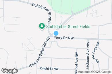 Map image of the property - 3702 Perry Dr NW