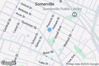 Map image of the property - 20 Putnam St
