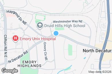 Map image of the property - 1911 N Decatur Rd