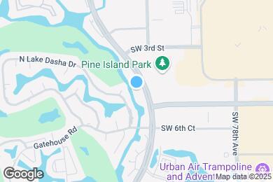 Map image of the property - 455 S Pine Island Rd