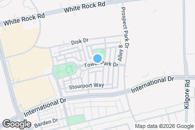 Map image of the property - 10938 Tower Park Dr