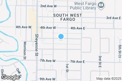 Map image of the property - 113 5th Ave W