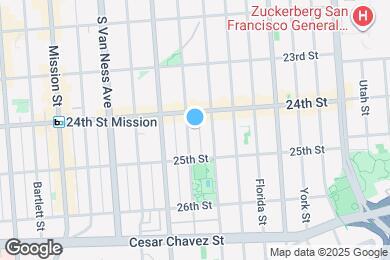 Map image of the property - 1135 Treat Ave