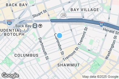 Map image of the property - 63 Appleton St