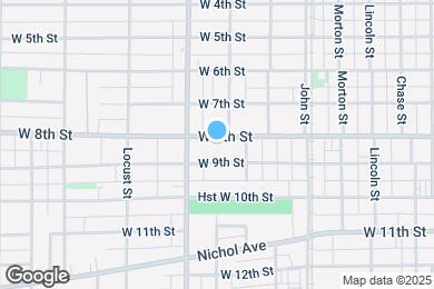 Map image of the property - 921 W 8th St