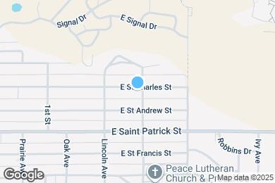 Map image of the property - 141 E St Charles St