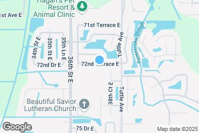 Map image of the property - 3718 72nd Terrace E