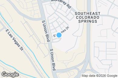 Map image of the property - 2290 St Claire Dr