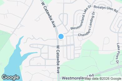 Map image of the property - 18528 W Catawba Ave