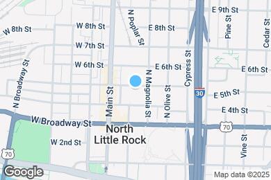 Map image of the property - 207 E 4th St