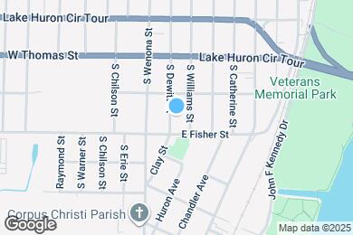Map image of the property - 611 S Dewitt St