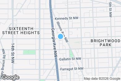 Map image of the property - 928 Ingraham St NW