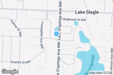 Map image of the property - 6517 Lake O Springs Ave NW
