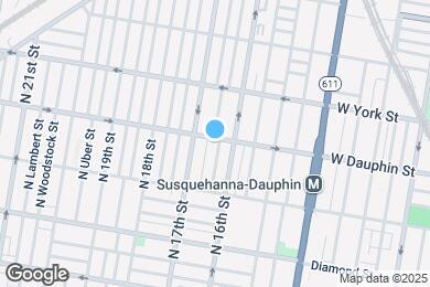 Map image of the property - 2272 N Bancroft St