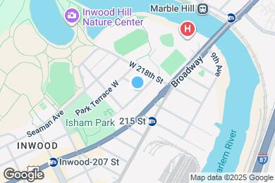 Map image of the property - 77 Park Terrace E