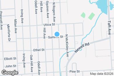 Map image of the property - 621 N Rogers Ave