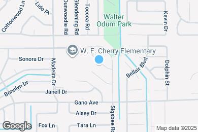 Map image of the property - 428 La Paz Pl