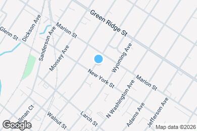 Map image of the property - 1418 Penn Ave