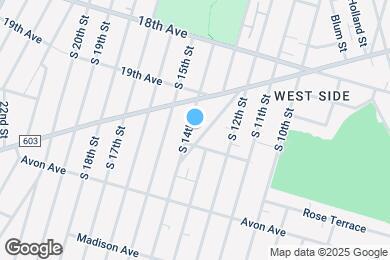 Map image of the property - 712 S 14th St