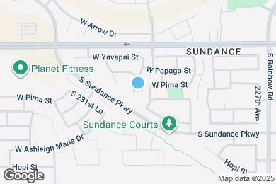 Map image of the property - 1465 S 230th Dr
