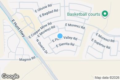 Map image of the property - 2903 E Pinto Valley Rd