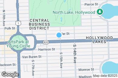 Map image of the property - 1507 Hollywood Blvd