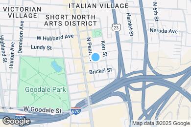 Map image of the property - 35 E Lincoln St