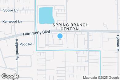 Map image of the property - 8801 Hammerly Blvd