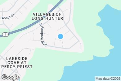 Map image of the property - 1313 S Hampton Ct