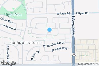 Map image of the property - 244 W Goldfinch Way
