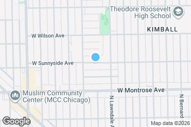 Map image of the property - 3757 W Sunnyside Ave