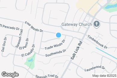 Map image of the property - 5 Northwinds Dr