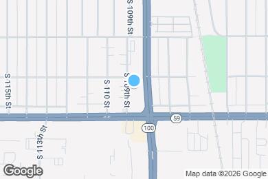 Map image of the property - 1324 S 109th St