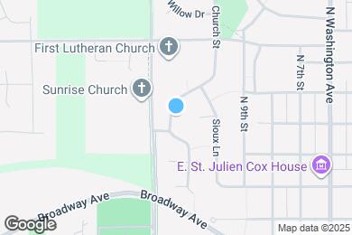 Map image of the property - 711 Church St