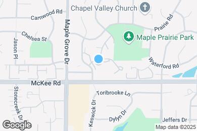 Map image of the property - Maple Grove Apartments