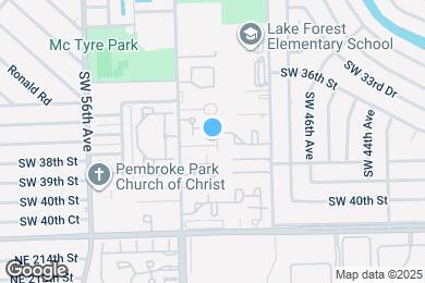 Map image of the property - 5025 SW 37th St
