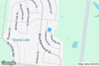 Map image of the property - 5197 Chantilly Dr