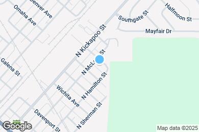Map image of the property - 611 Denver St