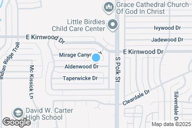 Map image of the property - 1221 Aldenwood Dr