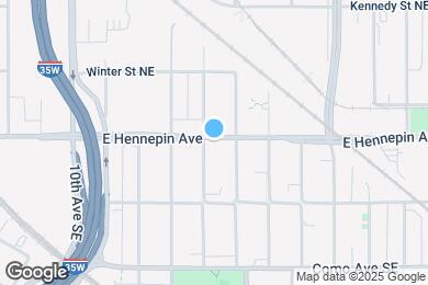 Map image of the property - 1116 14th Ave SE