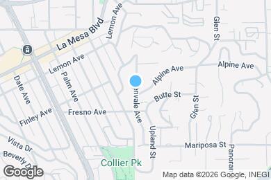 Map image of the property - 4638 Edenvale Ave