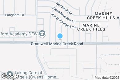 Map image of the property - 6305 Woodcreek Trail