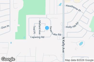Map image of the property - 700 Pintail Pl