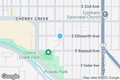 Map image of the property - 3498 E Ellsworth Ave