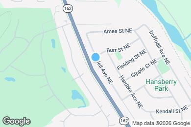 Map image of the property - 1511 Riddell Ave NE