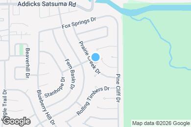 Map image of the property - 5218 Prairie Creek Dr