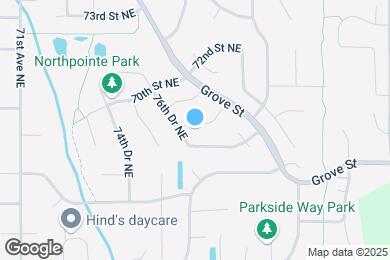Map image of the property - 7608 69th St NE