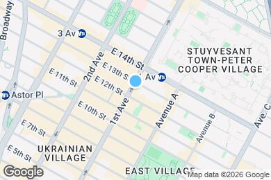 Map image of the property - 208 1st Ave.